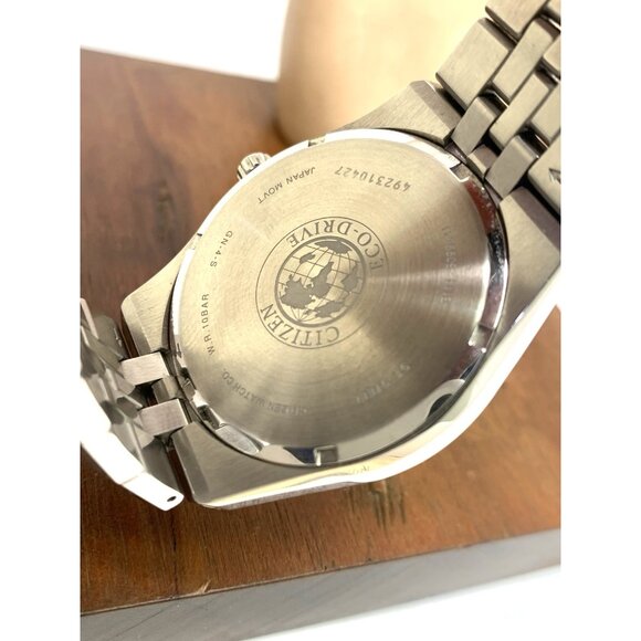 Citizen Men's Watch BM7330-59L Eco Drive Blue Dial Silver Stainless Steel 40mm - Picture 7 of 15